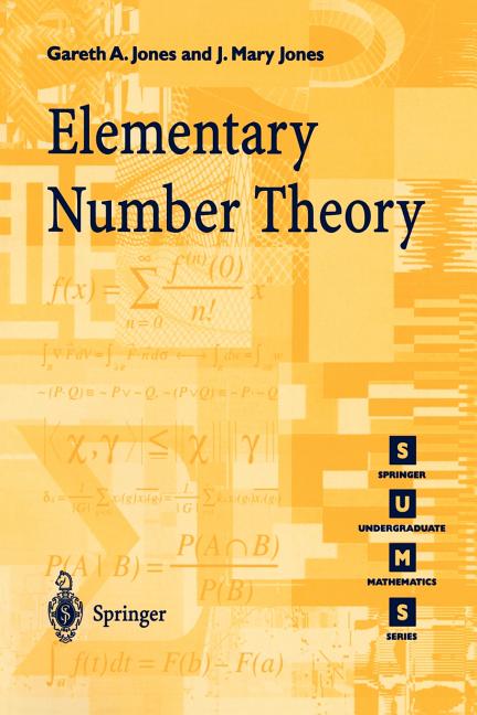 Springer Math Boks Springer Undergraduate Mathematics Elementary Number Theory, (Paperback ...