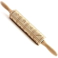 thumbnail image 1 of SPRINGERLE WOODEN ROLLING PIN, 1 of 4