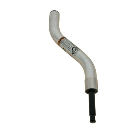 Springfield 1630402-CSS Threaded Fixed-Height Offset Post for KingPin Seat Mounts and Bases - 13", Satin Finish
