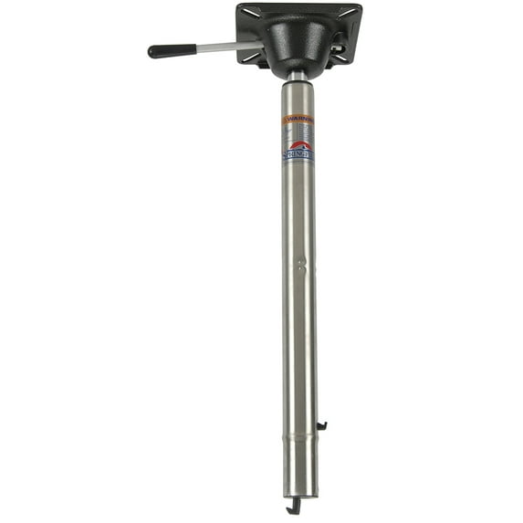 Springfield Marine 1642008 Spring-Lock Power-Rise Adjustable Pedestal - Stand Up, 22-1/2" to 29-1/2"