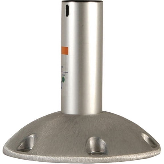Springfield 2-3/8" Series Explorer Fixed Height Locking Pedestal, Satin Finish