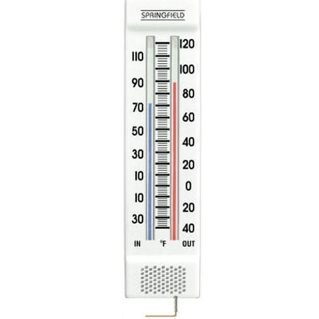 TAYLOR PRECISION PRODUCTS 9-1/4-Inch Indoor/Outdoor Thermometer 90114