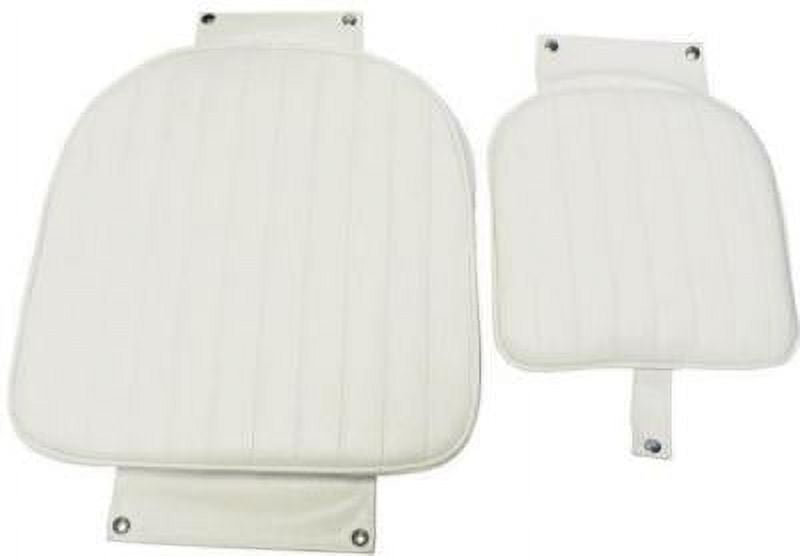 White Marine Vinyl Seat Cushions for Boats