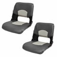 thumbnail image 1 of Springfield Boat Folding Fishing Seats 1061017-BLK | Black Gray (Pair), 1 of 6