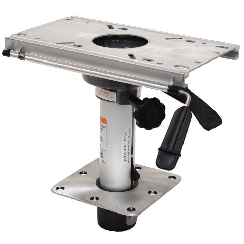 Springfield Boat Seat Pedestal | 10 Inch Below Deck Slide/Swivel