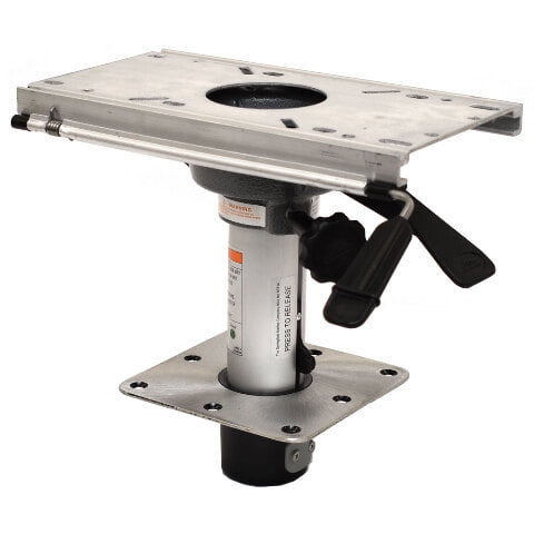 Springfield Boat Seat Pedestal | 8 1/2 Inch Below Deck Slide/Swivel