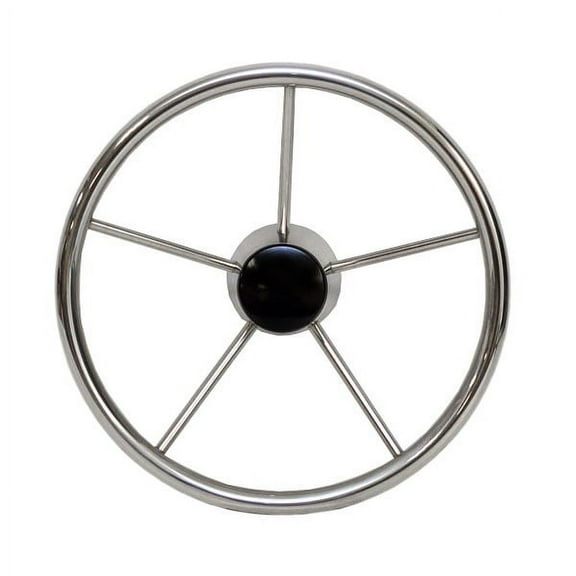 Springfield Boat Steering Wheel 7303 | Destroyer Style 13 1/2 Inch