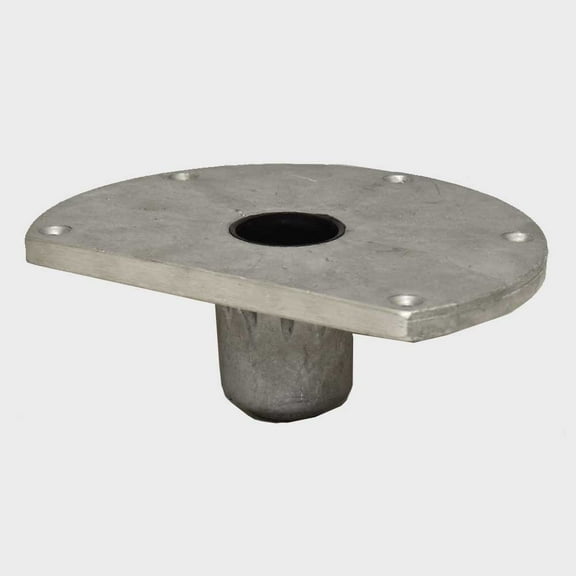 Springfield Boat Table Base | 9 Inch Galvanized Aluminum