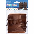thumbnail image 1 of Springfield Collection Doll Boots: Brown Fringe, 3.25in, 1 of 1