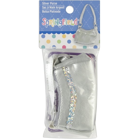 Springfield Collection Purse-Silver, Pk 4, Springfield Collection