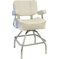 thumbnail image 1 of Springfield Deluxe Captain's Seat with Stand, White, 1 of 3