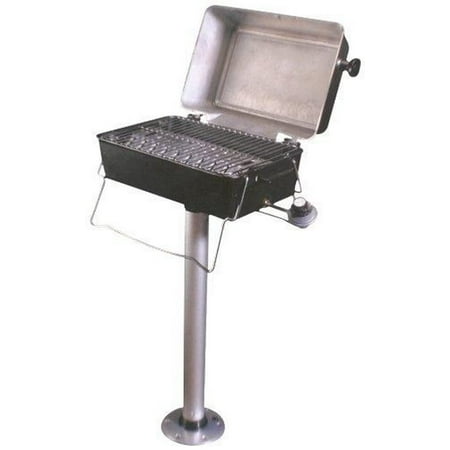 Springfield Dlx Gas Pedestal Grill with Thread-Lock