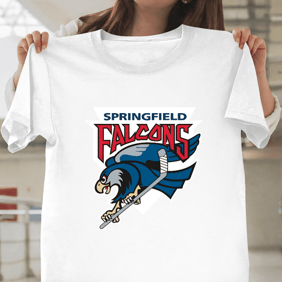 Springfield Falcons Massachusetts Hockey Legacy Graphic Unisex T-Shirt, S-3XL