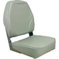 thumbnail image 1 of Springfield Marine 1040643 High Back Folding Coach Seat - Gray, 1 of 8