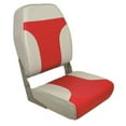 thumbnail image 1 of Springfield High Back Folding Chair - Gray/Red, 1040665, 1 of 8