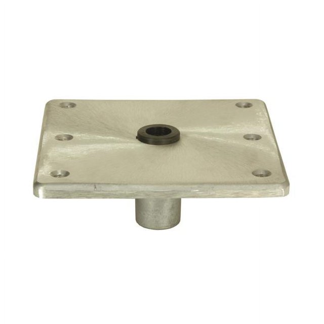 Springfield KingPin 7" x 7" Square Aluminum Base, Satin Finish