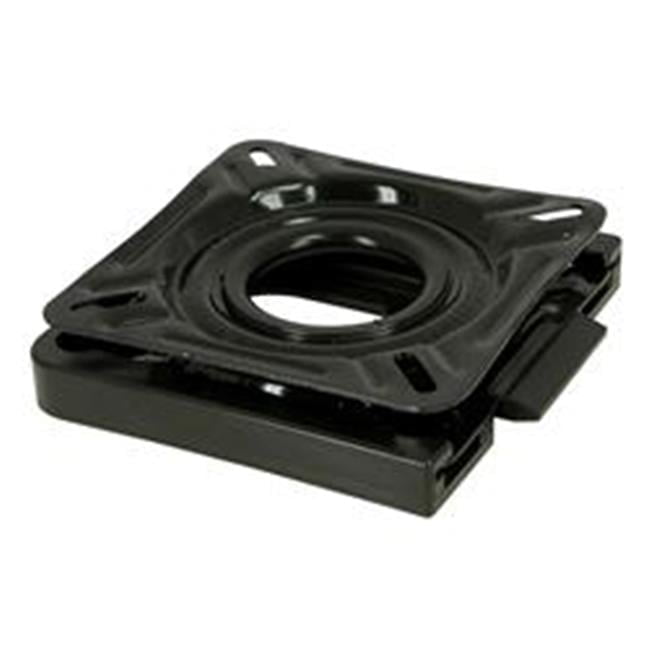 Springfield Marine 1100115 7 x 7 in. E-Coat Steel Removable Seat Bracket with Non-Locking 12-Way Swivel