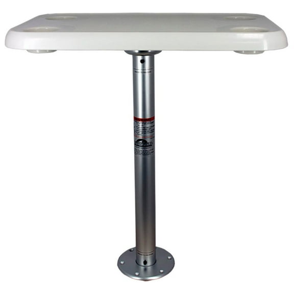 Springfield Marine 1690207 Stowable Table Package - 16" x 28", Rectangle