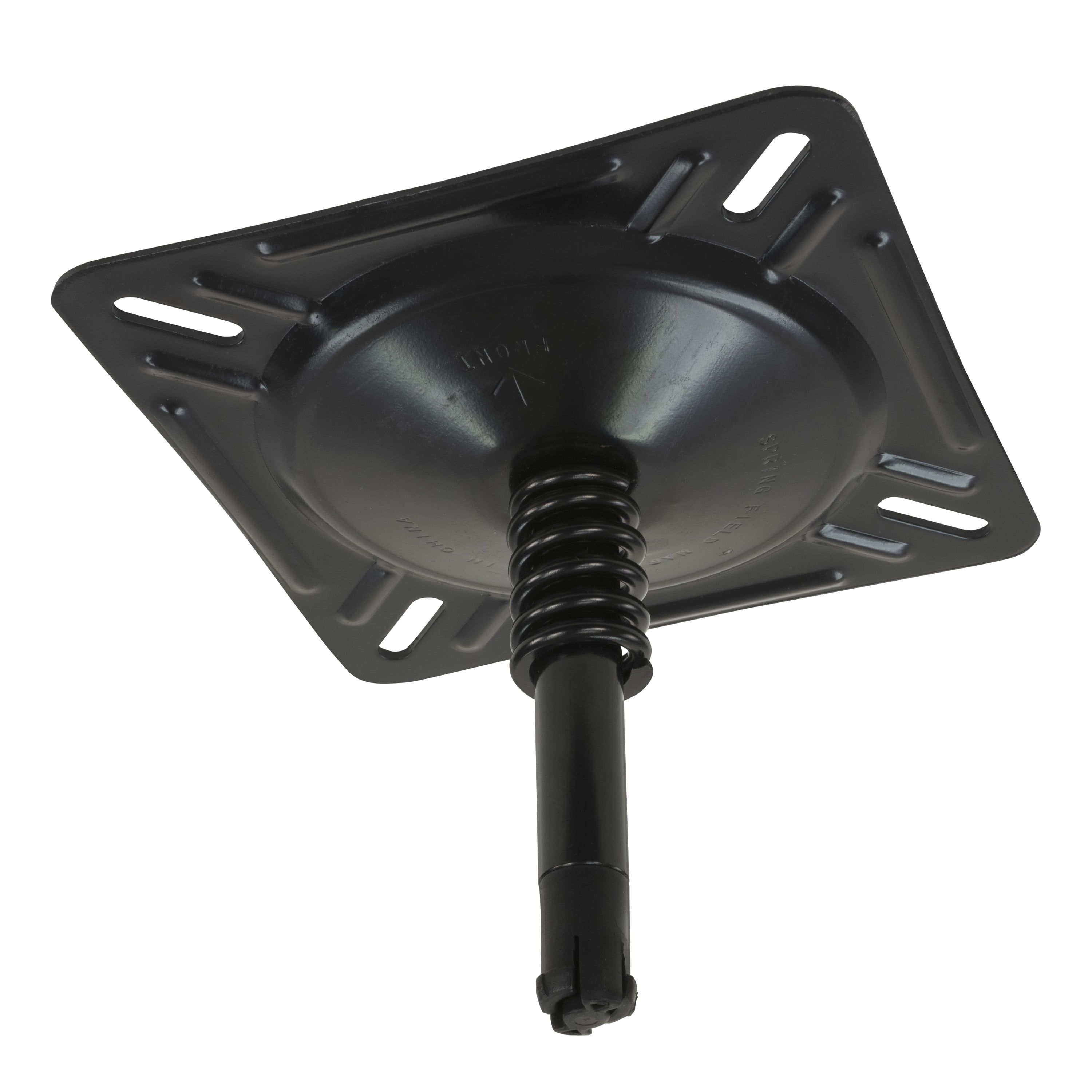 Springfield Marine Kingpin Swivel Boat Seat Mount with Spring for Boat Seat - 7 inch x 7 inch