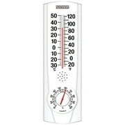 Springfield Plainview Indoor/Outdoor Thermometer w/Hygrometer TAP90116