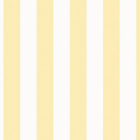 norwall wallcoverings sd36123 stripes & damasks 3 1.25" regency stripe wallpaper yellow white