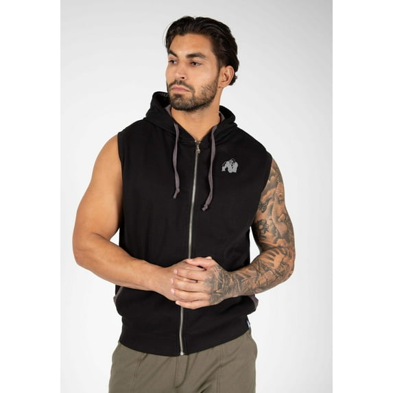 Springfield S/L Zipped Hoodie - Black
