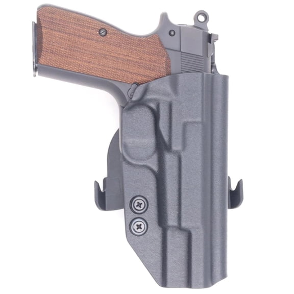 Springfield SA-35 Paddle Holster Black / Right Hand by Rounded Gear