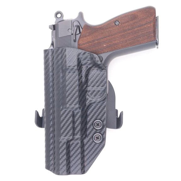 Springfield SA-35 Paddle Holster Carbon Fiber Black / Left Hand by Rounded Gear