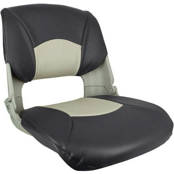 Springfield Skipper Standard Folding Seat - Grey/Charcoal