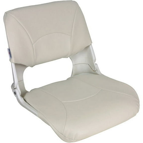 Springfield Skipper Seat with Cushions, White Shell with White Cushions