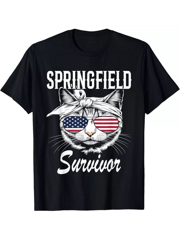 Springfield Survivor For Cat Lover 2024 T-Shirt