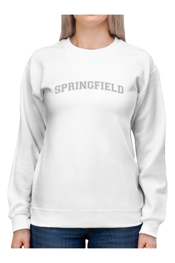Springfield, Women Sweatshirt, Female Small
