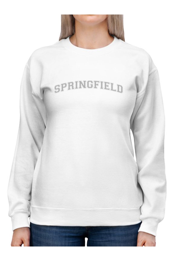 Springfield, Women Sweatshirt, Female XX-Large