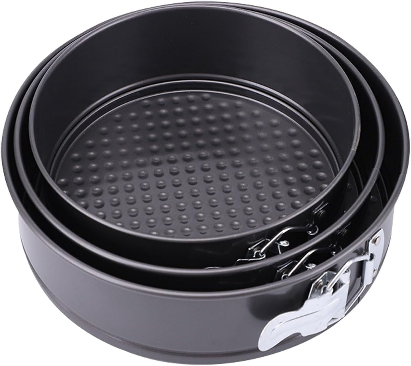 Springform Pan, Round Nonstick Cake Pan with Leak-Proof Non-Stick
