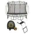 thumbnail image 1 of Springfree 13’ x 13’ Square Backyard Trampoline with Accessories, Black, 1 of 12