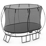 Springfree Trampoline Kids Outdoor Medium Oval 8 x 11 Trampoline with Enclosure