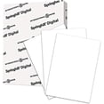 thumbnail image 1 of Springhill 8.5x11 Inkjet, Laser Printable Multipurpose Card Stock, White, Recycled, 1 of 4