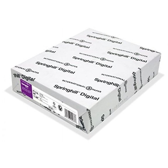 Springhill, Digital Vellum Bristol Cover Ivory, 67lb, Ledger, 11 x 17, 250 Sheets / 1 Ream, Made In The USA