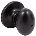 thumbnail image 1 of Springhill Door Knob, Privacy (Bed/Bath) Latch, Vintage Bronze by Stone Harbor Hardware, 1 of 4