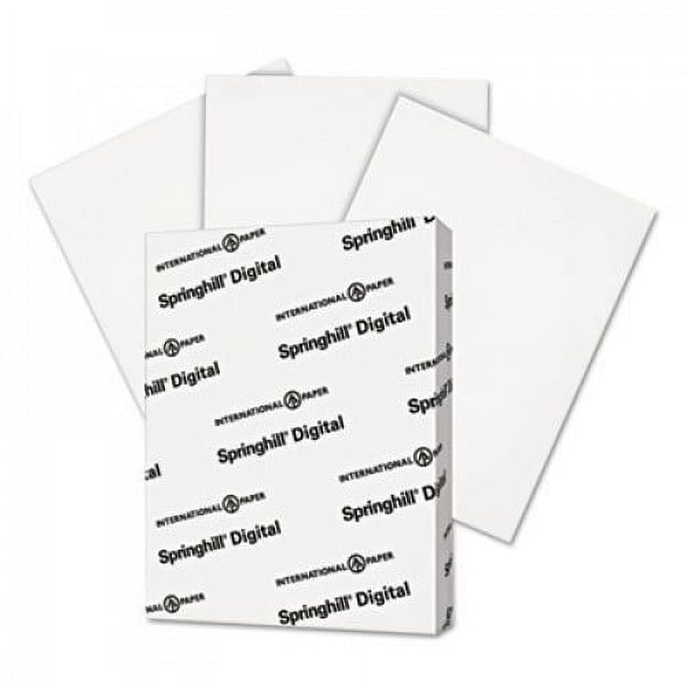 015314R Springhill Index Digital cardstock Paper, 110 lbs, 85 x 14 inch,  Legal Size, White, 250 SheetsPack