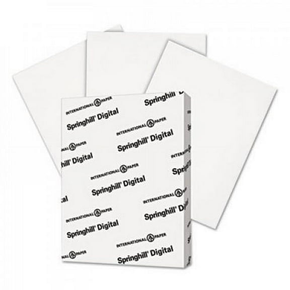Springhill Index Digital Cardstock Paper, 110 lbs., 8.5 x 14 inch, Legal Size, White, 250 Sheets/Pack