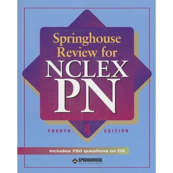 Springhouse Review for NCLEX-PN (Paperback) by Springhouse (Creator)