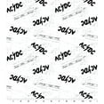 thumbnail image 1 of Springs Creative 18" x 21" Cotton ACDC Sketch Logo Precut Sewing & Craft Fabric, Black and White, 1 of 3