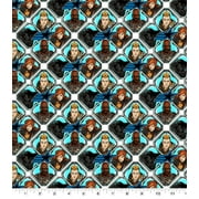 Springs Creative 18" x 21" Cotton Hasbro GI Joe Badge Precut Sewing & Craft Fabric, Multi-color