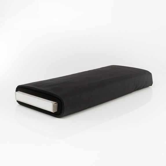 Springs Creative 44" 100% Cotton Solid Print Sewing & Craft Fabric 20 yd By the Bolt, Black