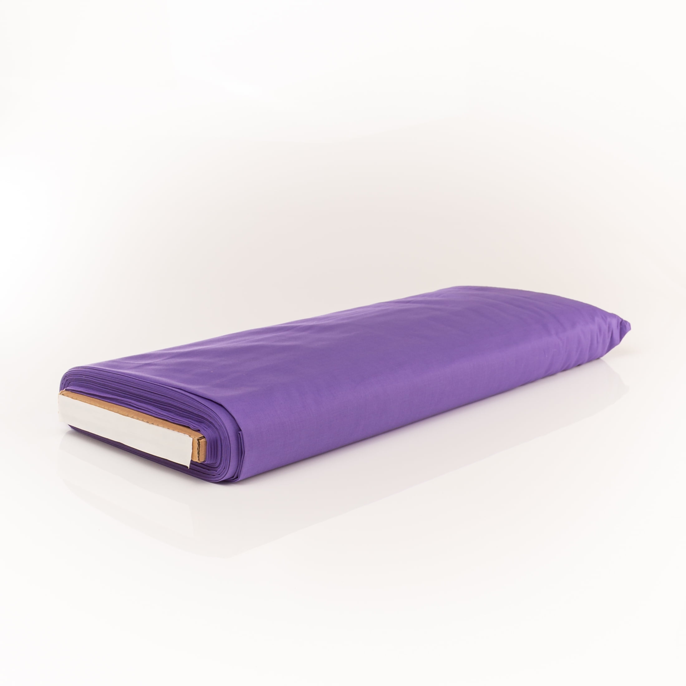 Springs Creative 44" Cotton Polyester Blend Solid Print Sewing & Craft Fabric 25 yd By the Bolt, Violet