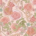 thumbnail image 1 of Springs Creative 45" Cotton Disney Princess Sleeping Beauty Sewing & Craft Fabric By The Yard, Peach, 1 of 1