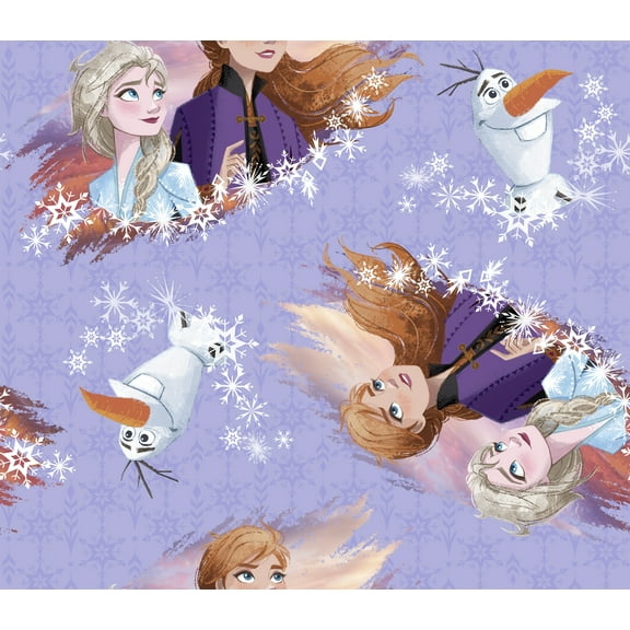 Springs Creative 59" x 54" Fleece Disney Frozen 2 Destiny Awaits Precut Sewing & Craft Fabric