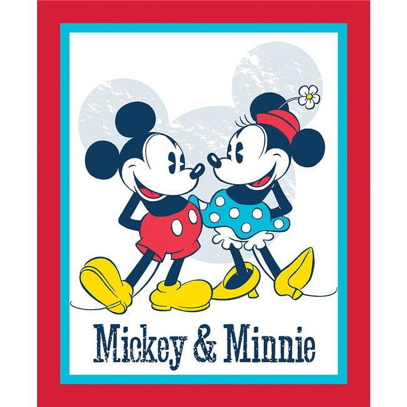 Springs Creative 63425 Disney Mickey & Minnie Vintage Panel 0.97 in