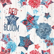 Springs Creative American Patriotic Supplement Stars Multicolor 100% Cotton Fabric by The Yard